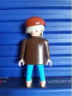 Speelgoed | Playmobil Playmobil man met baard en pet 1989