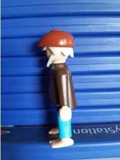Speelgoed | Playmobil Playmobil man met baard en pet 1989