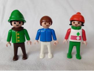 3x Playmobil kinderen  1981