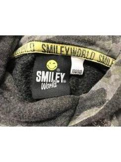 Kleding Hoody met smiley opdruk mt134