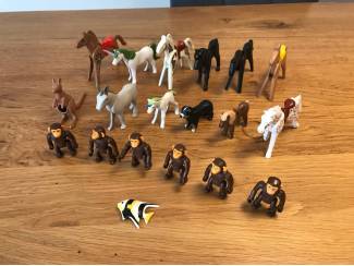 Speelgoed | Playmobil Zak met 19 Playmobil dieren