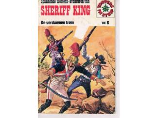 Stripboeken Sheriff King nr. 6 schade cover