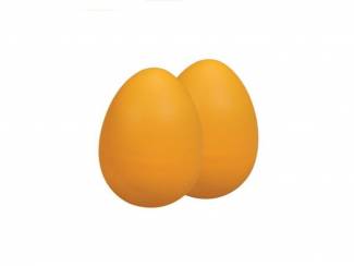 Percussie Shaker eggs, 2 stuks schudeieren, div kleuren