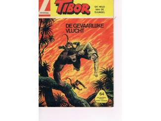 Stripboeken Tibor nr. 64 – De gevaarlijke vlucht