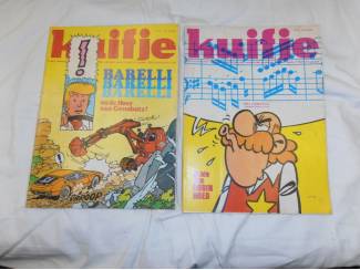 Striptijdschriften Kuifje weekblad 1976 nr. 27 t/m 53