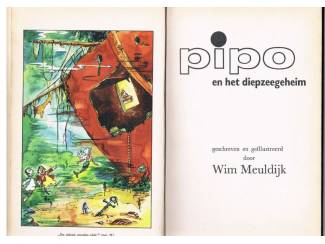Jeugdboeken Pipo en het diepzeegeheim – Wim Meuldijk