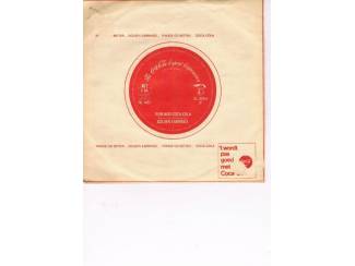 Grammofoon / Vinyl Golden Earrings 1966 – reclame Coca-Cola