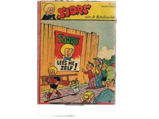 Striptijdschriften Sjors van de Rebellenclub jaargang 1962 gebundeld