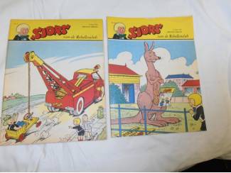 Striptijdschriften Sjors van de Rebellenclub jaargang 1961 nr. 1 tot en met 10