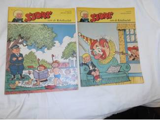 Striptijdschriften Sjors van de Rebellenclub jaargang 1961 nr. 11 tot en met 20