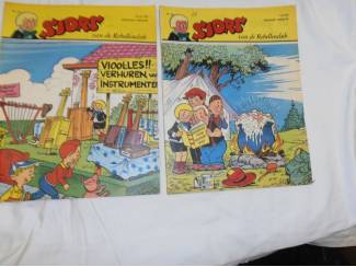 Striptijdschriften Sjors van de Rebellenclub jaargang 1961 nr. 21 tot en met 30
