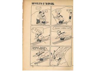 Striptijdschriften Le petit Vingti&egrave;me 14.12.1933 Nr. 50