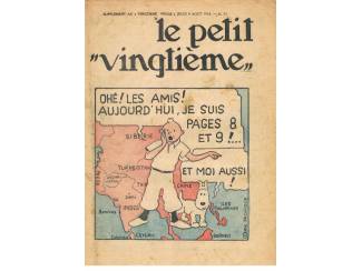 Le petit Vingti&egrave;me 09.08.1934 Nr. 32