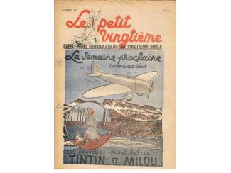 Striptijdschriften Le petit Vingti&egrave;me 08.04.1937 Nr. 14