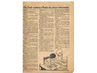 Striptijdschriften Le petit Vingti&egrave;me 11.12.1930 Nr. 50