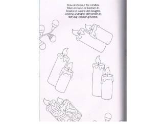 Kinderboeken Christmas Colour and activity book