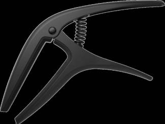 Instrumenten | Toebehoren Ernie Ball Axis Capo zwart voor nylon- en staalsnarige gitaar