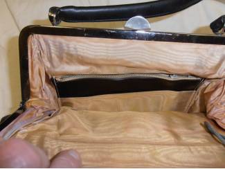 Tassen | Damestassen Zwarte handtas Virtus