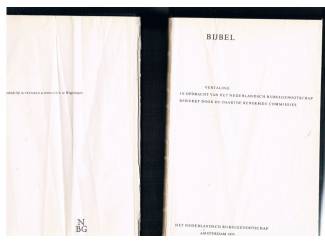 Religieus Bijbel 1970 ca. 15 x 21,8 cm