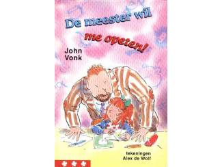 Jeugdboeken De meester wil me opeten - John Vonk