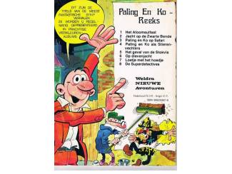 Stripboeken Paling en Ko nr. 8 A De superdetectives