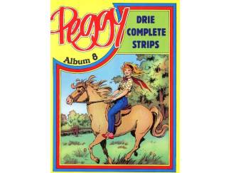 Stripboeken Peggy Album 8 - drie complete strips - Holco