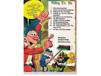 Stripboeken Paling en Ko nr. 12 Toto, de tovenaar