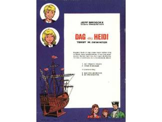 Stripboeken Dag en Heidi dl 2 - Heidi in Gevaar - Jeff Broeckx - Studio Vande