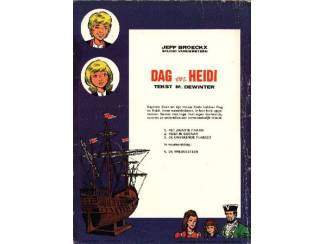Stripboeken Dag en Heidi nr 3 - De onbekende planeet - Jeff Broeckx - Studio