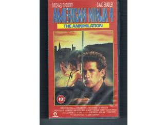 VHS Video VHS American Ninja 4 &ndash; The annihilation
