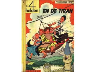 Stripboeken De 4 Helden dl 8 - En de Tiran - Craenhals Chaulet