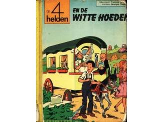 Stripboeken De 4 Helden en de witte hoeden - Craenhals Chaulet - Casterman