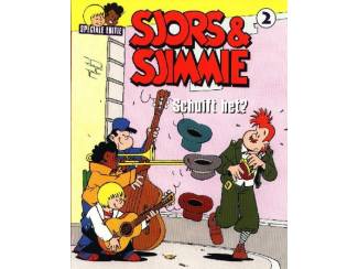 Stripboeken Sjors & Sjimmie dl 2 - Schuift het? - Jan Steeman