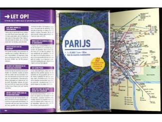 Reisboeken Reisgids Parijs & Kaart.