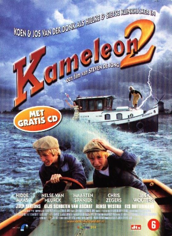 DVD De Schippers van de Kameleon dl 2 Steven de Jong DVD's
