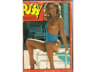Magazines en tijdschriften Pussy &ndash; 11e jrg nr. 8 1980 &ndash; schade