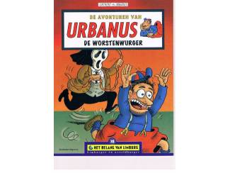 Stripboeken Urbanus - De worstenwurger 1e druk