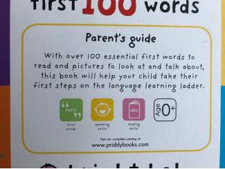 Kinderboeken First 100 words bright baby