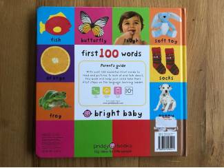Kinderboeken First 100 words bright baby