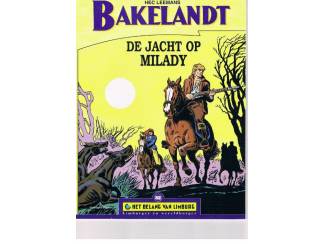 Stripboeken Bakelandt &ndash; De jacht op Milady &ndash; 1e druk
