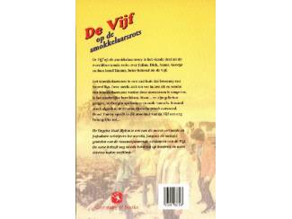 Jeugdboeken De Vijf dl 4 - De Vijf op de smokkelaarsrots - Enid Blyton