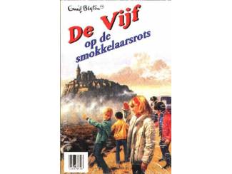 De Vijf dl 4 - De Vijf op de smokkelaarsrots - Enid Blyton