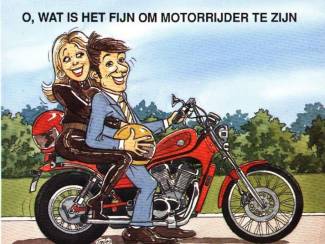 O, wat is het fijn om motorrijder te zijn - Mondria