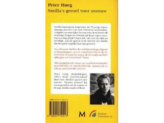 Detectives en Spanning Smilla's gevoel voor Sneeuw - Peter Hoeg