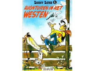 Stripboeken Lucky Luke 4 - Avonturen in het Westen