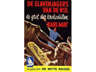 Jeugdboeken De Slavenjagers van de Nijl - de grot der krokodillen - Karl May