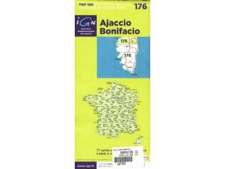 Reisboeken Ajaccio - Bonifacio - IGN kaart nr 176