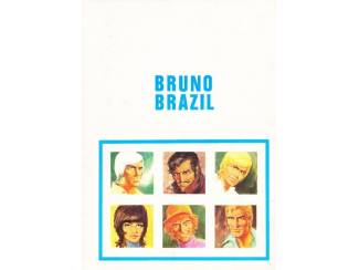 Stripboeken Bruno Brazil - de Versteende Stad - William Vance - Louis Albert