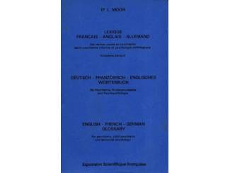 Buitenlandse Boeken Lexique Francais - Anglais - Allemand - Dr. Lise Moor
