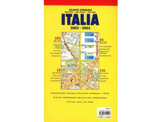 Reisboeken Atlante Stradale Italia - 2002 - 2003 in plastic hoes